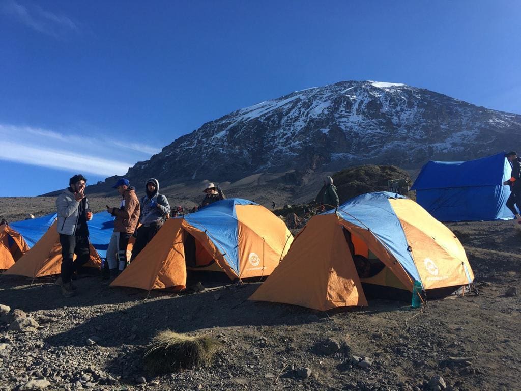 Mti Mkubwa Camp to Shira Camp 2